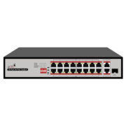 Pollo 16 Port POE Switch With SFP Port - PLN-1116MGB-SFP